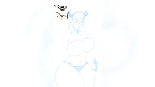 Breast Expansion Outfit Meme Speedpaint, Thick Thighs, Vertical Video