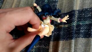 PrettyCure Heroine CureMarine Figure Bukkake Japanese Nerdy Anime Hentai　masturbation Semen