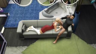 Sims 4 - Big Brother Wicked Edition Ep3: keep it down Shes still Ing