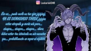 ASMR (sfw) DEMONIO Te Hace Su ESCLAVA BESOS Roleplay ESPAÑOL