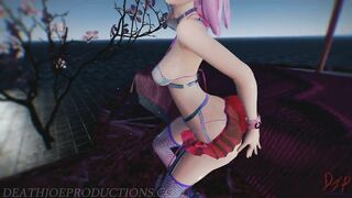 MMD R18? Pink Misaka - Sweet Devil 1087