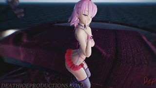 MMD R18? Pink Misaka - Sweet Devil 1087