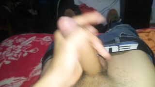 Jugando Con Mi Pene Termina En Cumshot