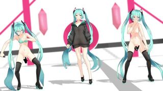 Sexy Hatsune Miku Miku Dance MMD Hentai Ecchi Japanese Anime 3D Conqueror