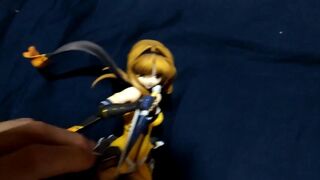 Beat Blade Haruka Eroge Heroine Figure Bukkake Japanese Nerdy Anime Hentai　masturbation Semen