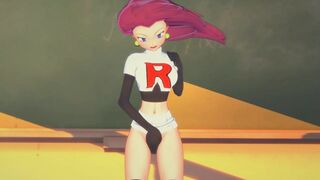 POKEMON - Jessie (Team Rocket) - Masturbation (KOIKATU/KOIKATSU/コイカツ！)