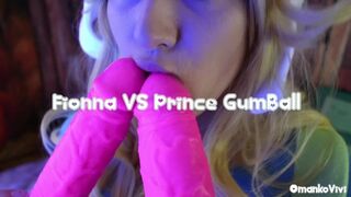 All Gummed up inside TEASER 3 Holes Bukkake Adventure Time Fionna Cosplay