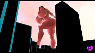 Stompy Stompy (giantess Animation Test)