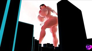 Stompy Stompy (giantess Animation Test)