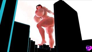 Stompy Stompy (giantess Animation Test)