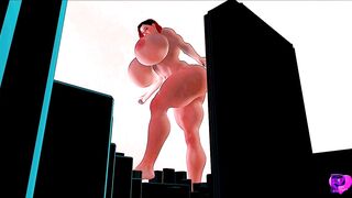 Stompy Stompy (giantess Animation Test)