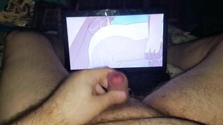 Jacking off while Watching Hentai #2