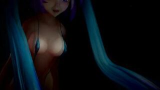 4k Miku Micro Bikini FireWorks