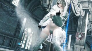 Skyrim Nier 2b Sexy Mmd Dance Addiction