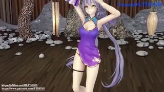 【R18-MMD】VOCALOID 洛天依 LUO TIANYI 旗袍