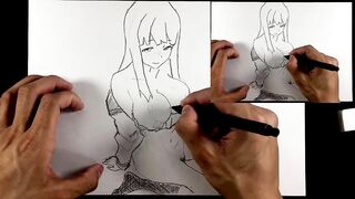 Drawing Hentai (Houkago no Yutousei)