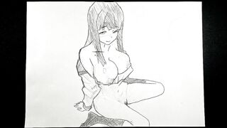 Drawing Hentai (Houkago no Yutousei)