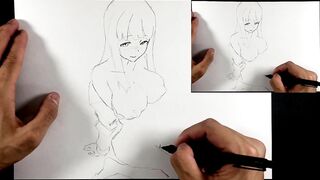 Drawing Hentai (Houkago no Yutousei)