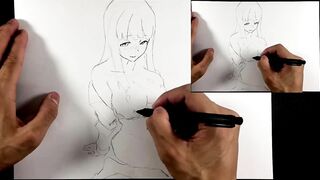 Drawing Hentai (Houkago no Yutousei)