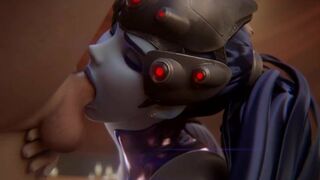 Widowmaker Sucking Cock by Fpsblyck