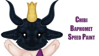 |SW| Chibi Baphomet Speed Paint