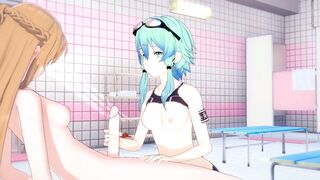 [sword Art Online]Futa Asuna x Sinon(3d Hentai)