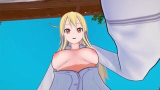 Futa Shiina Mashiro Deepthroat Taker POV