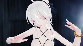 R-18 MMD】LEWD-VOCALOID LUO TIANYI 半透旗袍弱音 Snapping