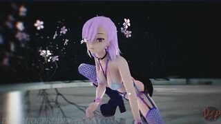 MMD SFW Pink Misaka - Roll Deep 1094