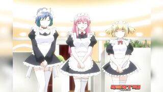 Kosuke Fucks 3 Maid Goddesses In Every Naughty Way Possible