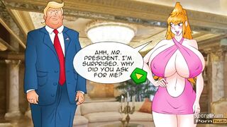 Presedental Treatment pt. 2 - Donald Trump Fuck Pornstar