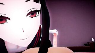 Yandere black-haired beautiful girl Femdom - [ASMR] [MMD] [By-poko●●●]