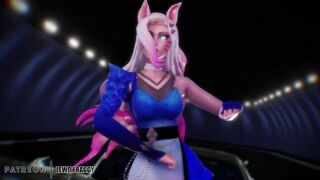 KDA Ahri - Popstar & Sex [MMD R-18]