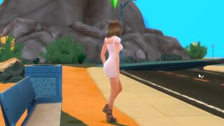 She spread her legs for a job ( THE SLUTTY JOB ) /SIMS4/