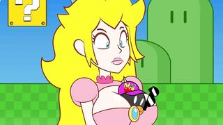 Peach Gets Boob-ombd