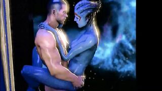 Mass Effect - Samara And Shepard Romance - Compilation