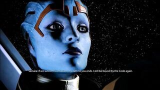 Mass Effect - Samara And Shepard Romance - Compilation