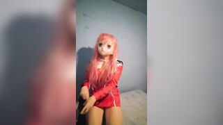 Zero Two dressing on cosplay - Shirotaku Kigurumi