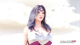 Girls vs Goddess - 3D Futanari Animation