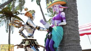 Cold Hands 2 - Soraka Futa Cumshot Oriana - Ayasz