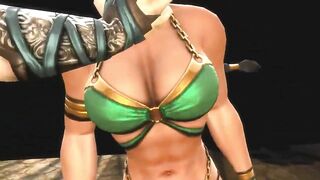 MK9 Jade vs Sub-zero Ryona in Freecam (1)