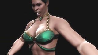 MK9 Jade vs Sub-zero Ryona in Freecam (1)