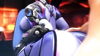 3D - GrandCupido - Widowmaker gets anal massage