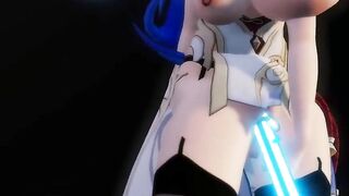 【R18-MMD】ShantianXiaozhi - Genshin Impact Ganyu 原神甘雨 - ghost dance (good luck on your pull)