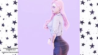 MMD AOA - Exuse Me Seraphine Sexy Kpop Dance 4K League of Legends KDA Korean Dance