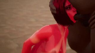 Succubus Gets Mouth Used - 3D Animation