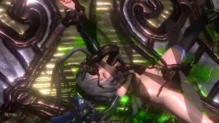 【MMD R-18 SEX DANCE】THE NORTHWOOD LAIR LOU TIANYI HOT ORGY FUCKED BY INSECTOID MONSTERS [MMD]