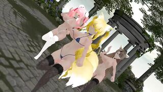 【MMD】Lets Go Crazy【R-18】