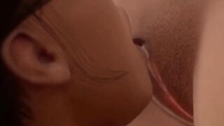 2 Girls, One Orgasm - 3D Animation