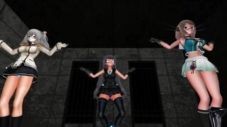 【MMD】Undead Enemy in the Light Cruise Demon & Maya & Kashima【R-18】